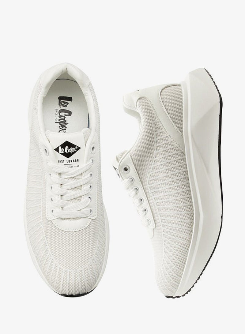 Lee Cooper Men's Striped Lace-Up Sneakers - Image 2