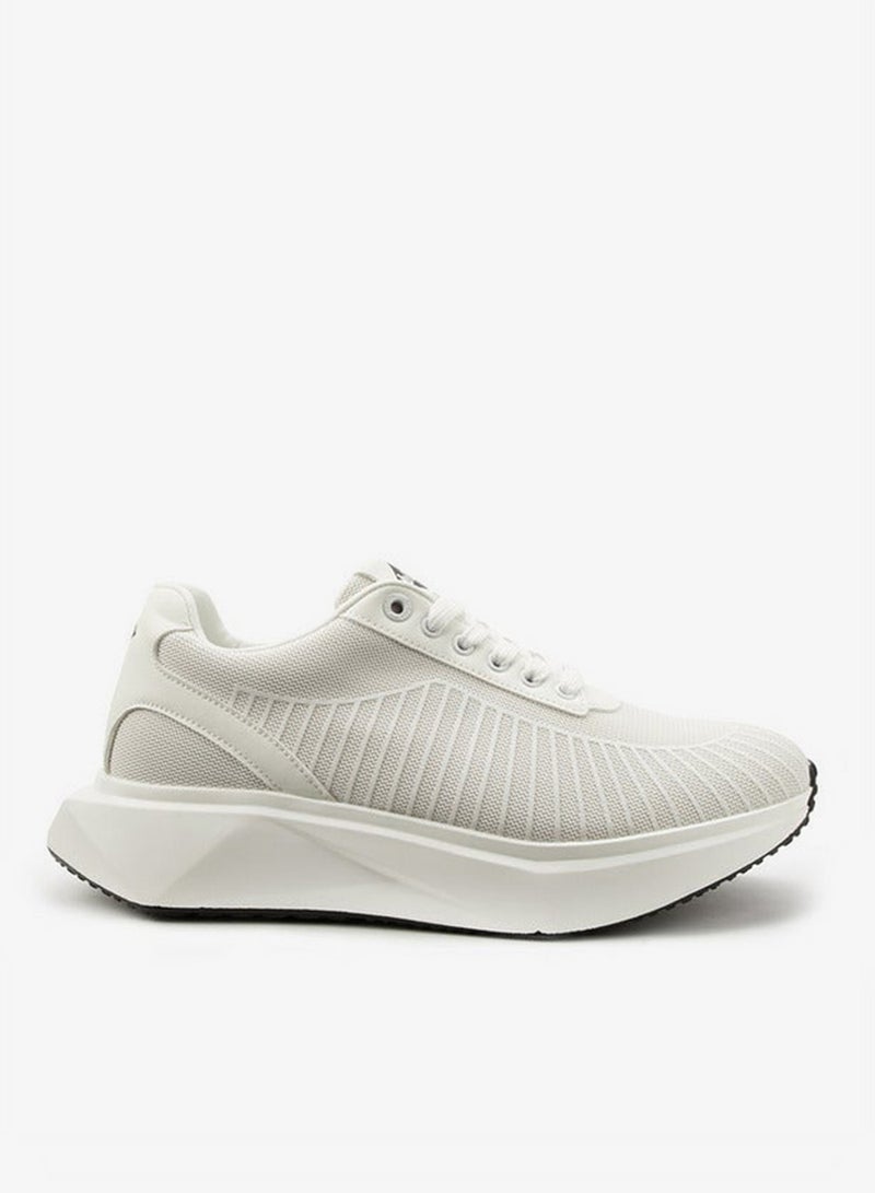 Lee Cooper Men's Striped Lace-Up Sneakers - Image 1