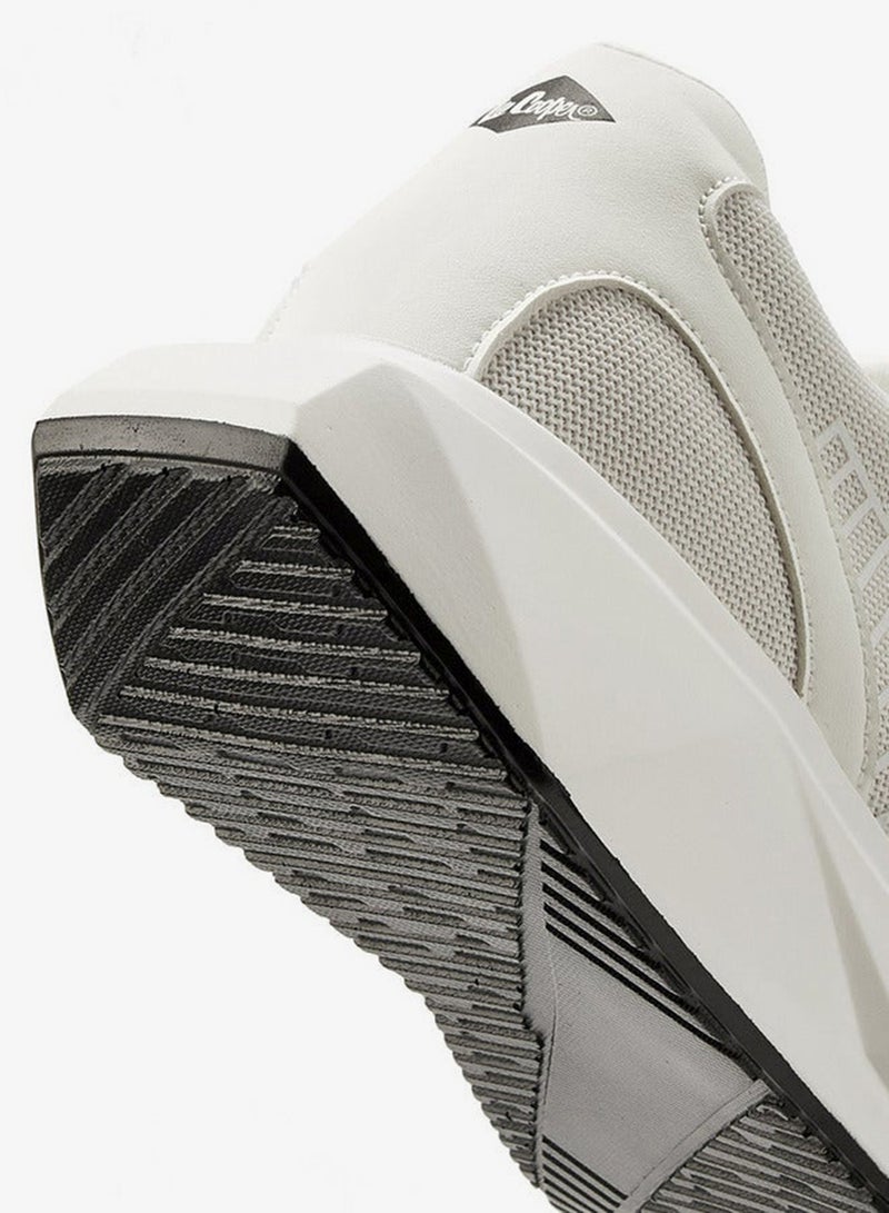 Lee Cooper Men's Striped Lace-Up Sneakers - Image 4