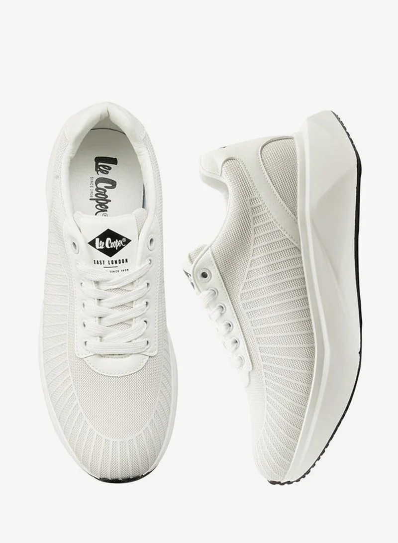 Lee Cooper Men's Striped Lace-Up Sneakers