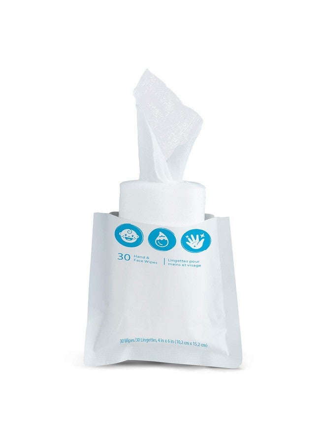 brica Munchkin® Brica® Clean-To-Go Wipes™ Unscented Hand & Face Baby Wipes, 99% Water Wipes with Chamomile & Aloe, 3 rolls of 30 wipes (total 90 Wipes) - Image 4