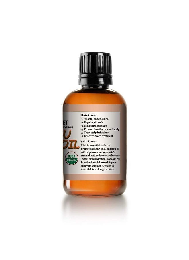 Mayan's Secret - - 4Oz Organic Babassu Oil For Hair - Rich In Antioxidants And Moisturizing Properties For Hair And Skin - Image 1