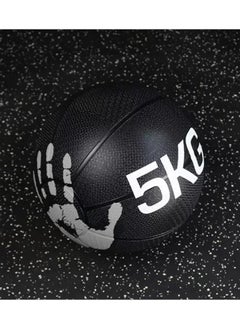 Generic Rubber Medicine Ball for Core Strength and Crossfit Workouts, 5KG  - Image 2