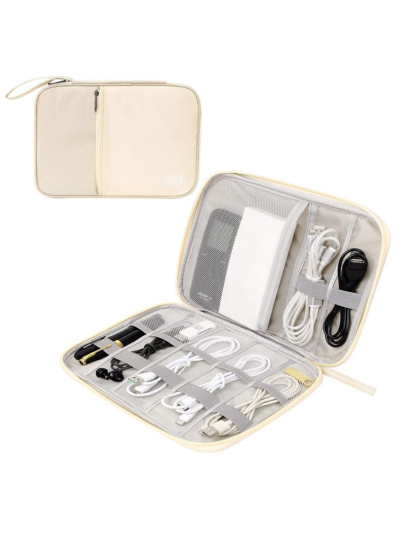 Y&D Electronics Organizer Travel Cord Case Compact Accessories Bag for Cable, Cord, Charger, Phone, Hard Drive  - Image 1