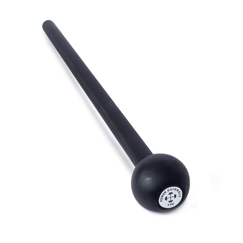 POWER GUIDANCE POWER GUIDANCE Steel Mace Perfectly Develop Stabilizer Muscles, Joints, and Core Strength(5kg)…  - Image 1