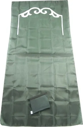 بيرات Prayer Rug - Prayer Rug - Pocket Prayer Rug - Zippered Practical with Bag - 1 Piece