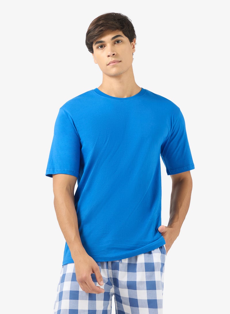 سفنتي فايف طقم بيجامة تي شيرت وشورت - Image 3