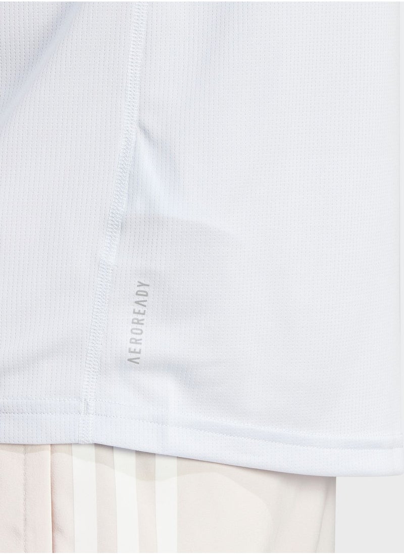 Adidas - Sereno 3 Stripes Tank - Image 1