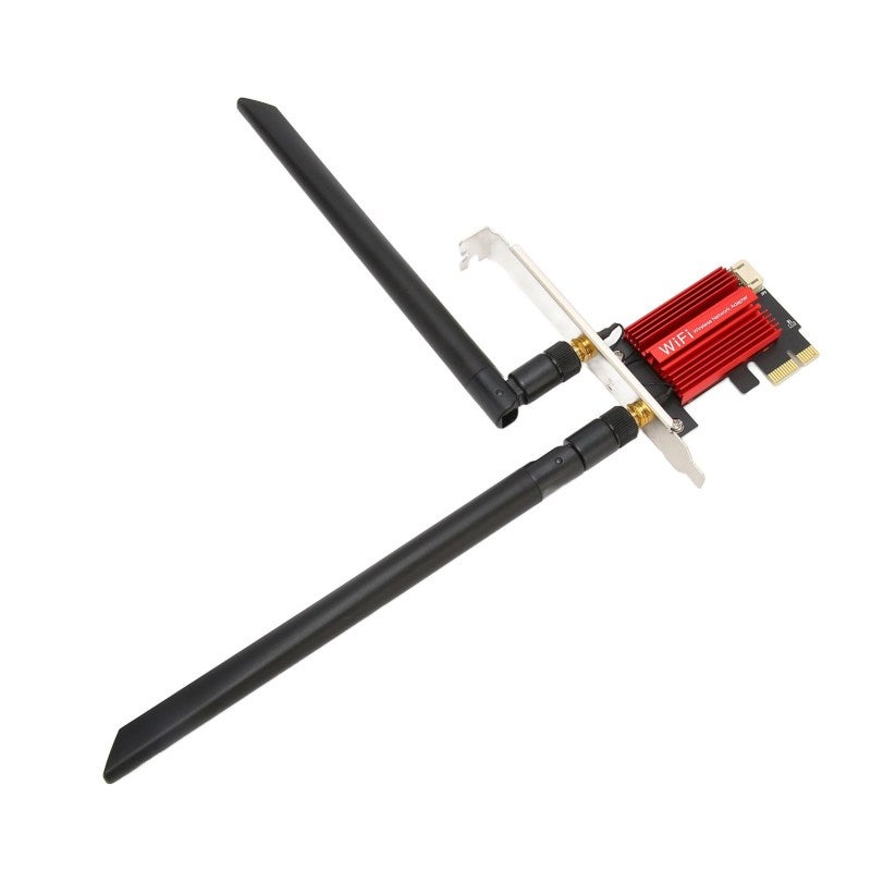 Pcie Wifi Adapter: 1200Mbps Dual Band, Bluetooth 4.2, Wide Compatibility - Fast Stable Wireless Connection, Pcie Network Card for Desktop Pc Network Upgrade, Windows 7/8/10/11 Systems

：，/，，。：

Pcie W - Image 2