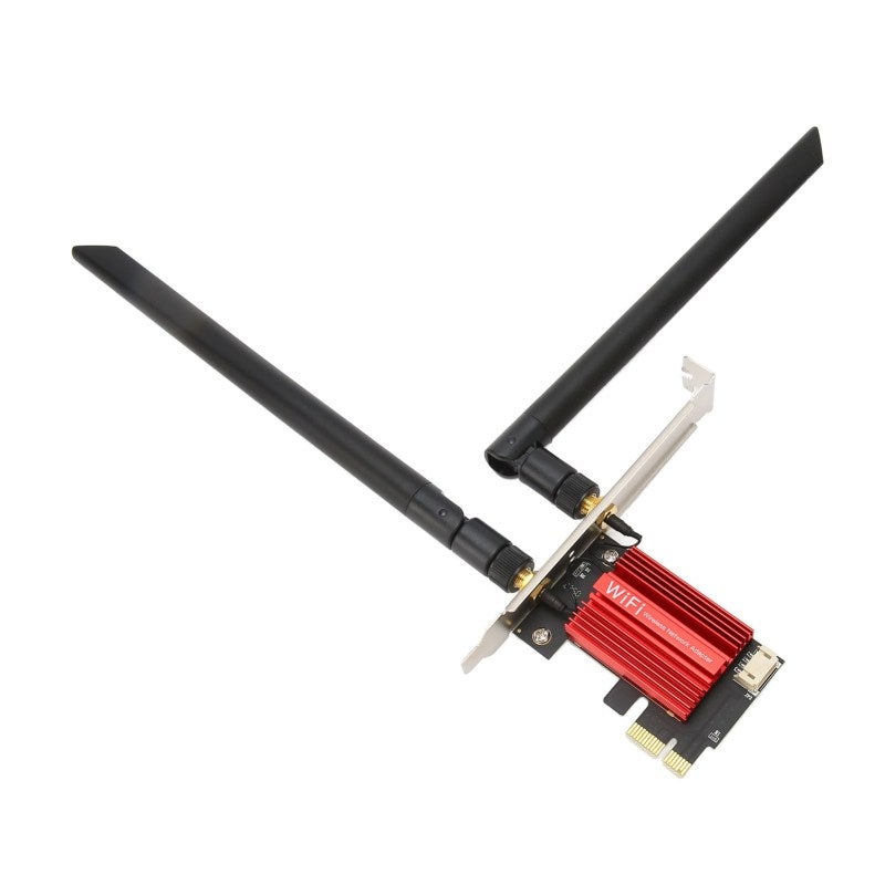 Pcie Wifi Adapter: 1200Mbps Dual Band, Bluetooth 4.2, Wide Compatibility - Fast Stable Wireless Connection, Pcie Network Card for Desktop Pc Network Upgrade, Windows 7/8/10/11 Systems

：，/，，。：

Pcie W - Image 3