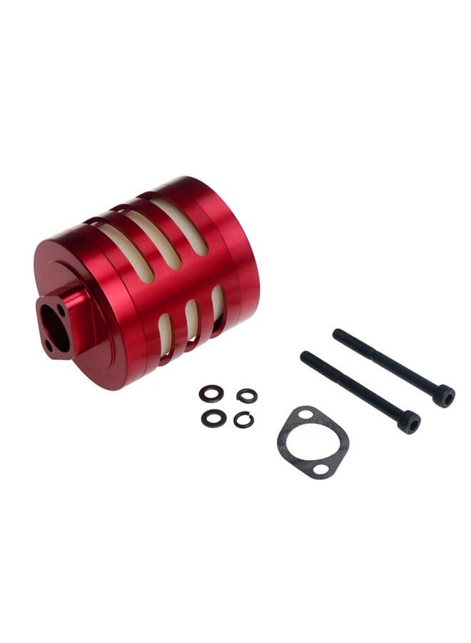 FLMLF Air filter Set for 1/5 RC Hpi Baja Rovan King Motor 5B 5T 5SC FG GoPed (red) - Image 5