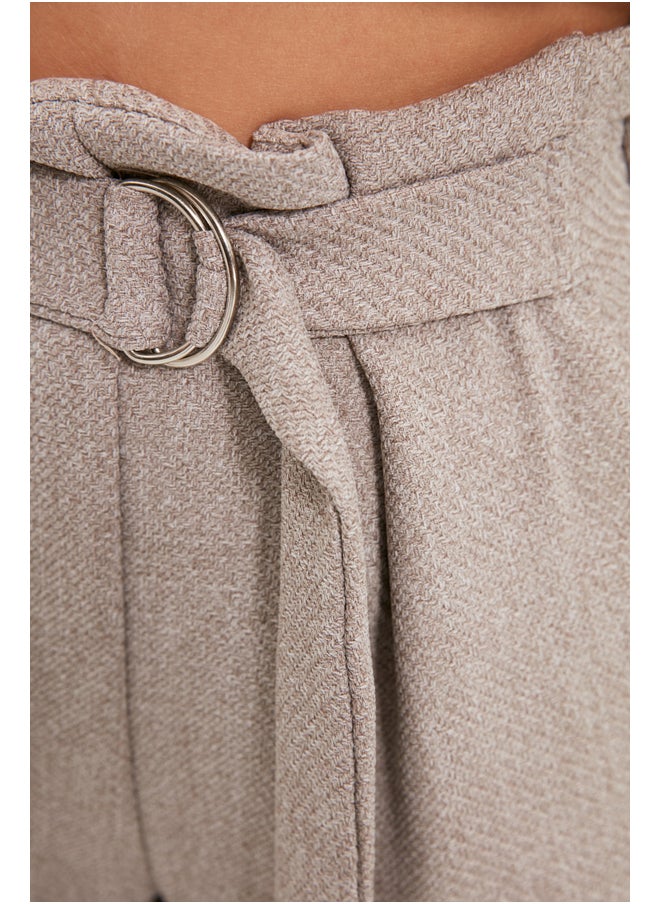 trendyol - Pants - Gray - Carrot pants - Image 1