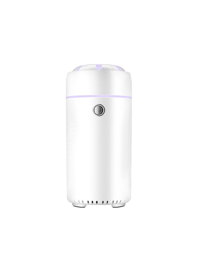Car Diffuser, Car Humidifier, Car Diffusers for Essential Oils, Smart Car Air Freshener Diffuser, USB Cool Mist Humidifier Diffuser for Car Home Office Bedroom (White) - Image 1