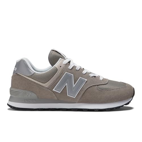 New Balance Men's 574 Core Sneaker, Grey/White, 5.5 - Image 3