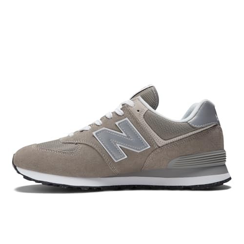 New Balance Men's 574 Core Sneaker, Grey/White, 5.5 - Image 5
