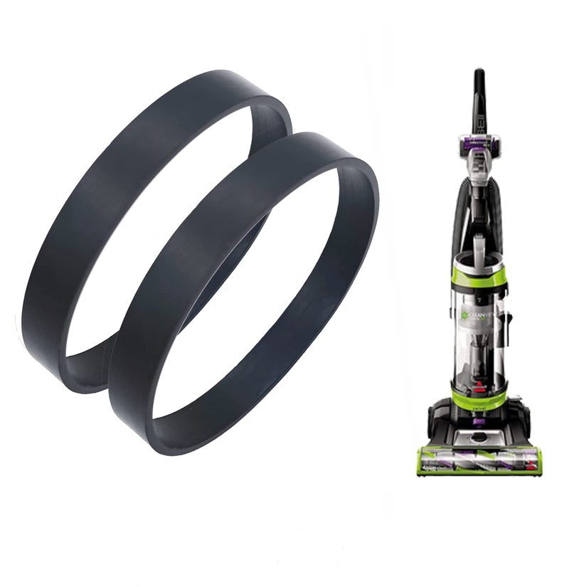 Detetap Vacuum Belt for Bissell Style 7/9/10/12/14/16 2252 2254 1793 P/N 3031120 Bissell Powerforce Helix, Cleanview, Powerlifter Swivel Rewind Models, Replace Parts #2031093#3031123#32074 (Pack of 2) - Image 1