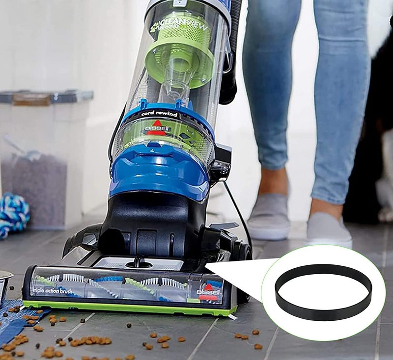 Detetap Vacuum Belt for Bissell Style 7/9/10/12/14/16 2252 2254 1793 P/N 3031120 Bissell Powerforce Helix, Cleanview, Powerlifter Swivel Rewind Models, Replace Parts #2031093#3031123#32074 (Pack of 2) - Image 4