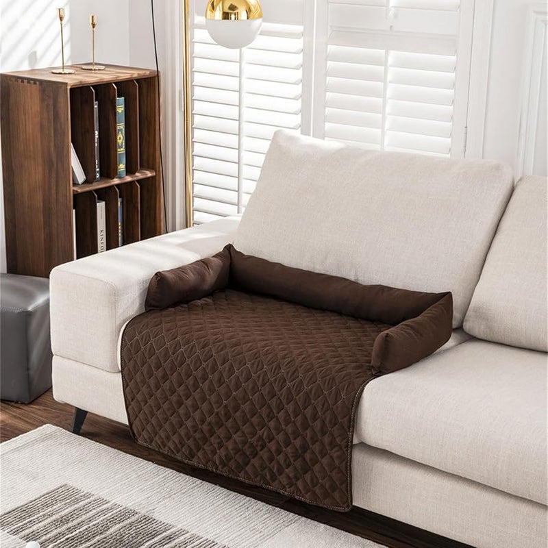 Light Grey Large Soft Thick Pet Bed Mattress Cushion Blanket Mat For Puppy - Image 4