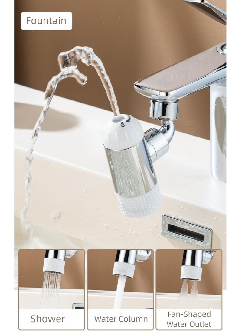 تمر (فاكهة) صنبور غسيل حمام عالمي دوّار قابل للتعديل بصنبور غسيل مضغوط قابل للضبط - Image 2