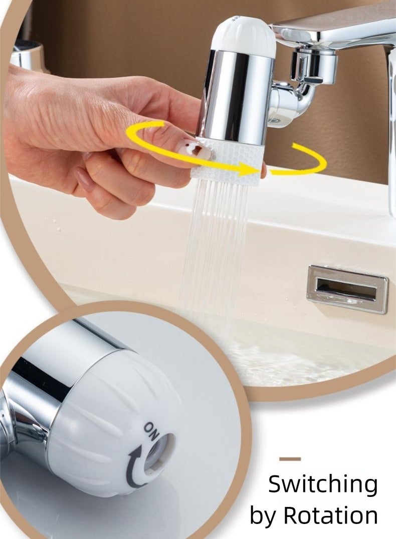 تمر (فاكهة) صنبور غسيل حمام عالمي دوّار قابل للتعديل بصنبور غسيل مضغوط قابل للضبط - Image 4