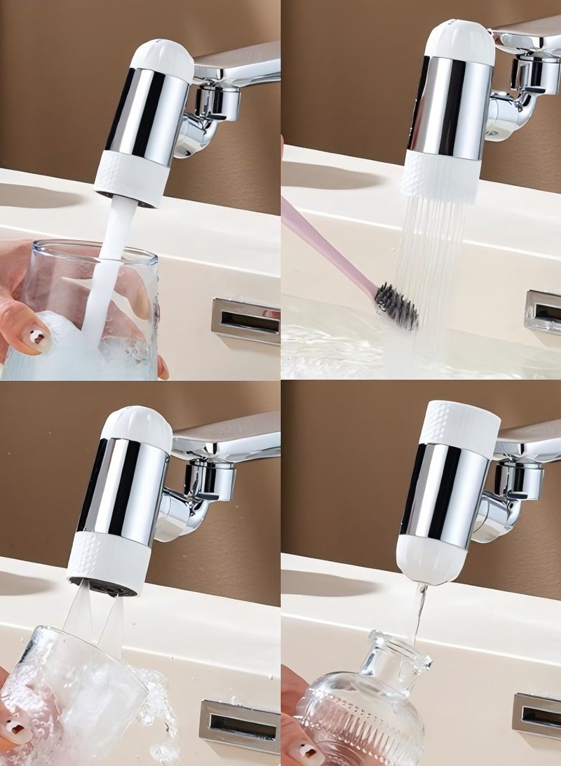 تمر (فاكهة) صنبور غسيل حمام عالمي دوّار قابل للتعديل بصنبور غسيل مضغوط قابل للضبط - Image 3