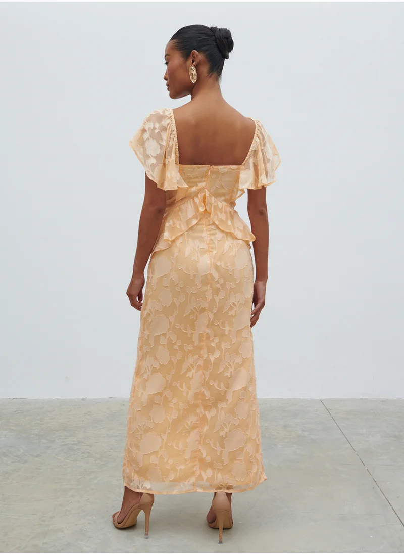 بريتي لافيش Eloise Midaxi Ruffle Dress