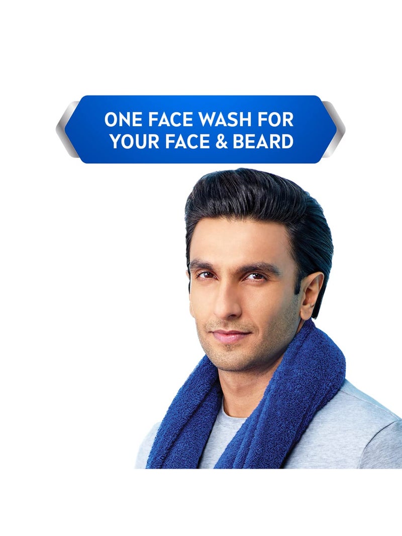 Nivea Men Deep Impact Intense Clean Face and Beard Wash - Black Carbon, 100 ml (3.3 oz) - Image 4