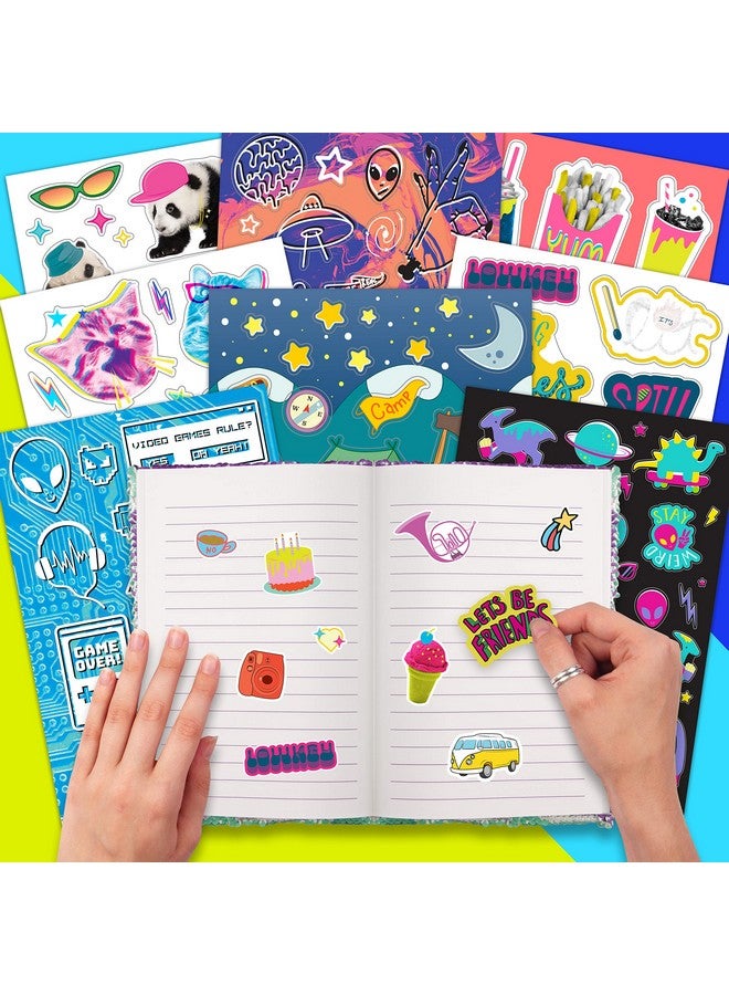 Fashion Angels 1000+ Mega Cool Stickers For Kids Fun Craft Stickers For Scrapbooks Planners Gifts And Rewards 40Page Sticker Book For Kids Ages 6+ And Up  - Image 4