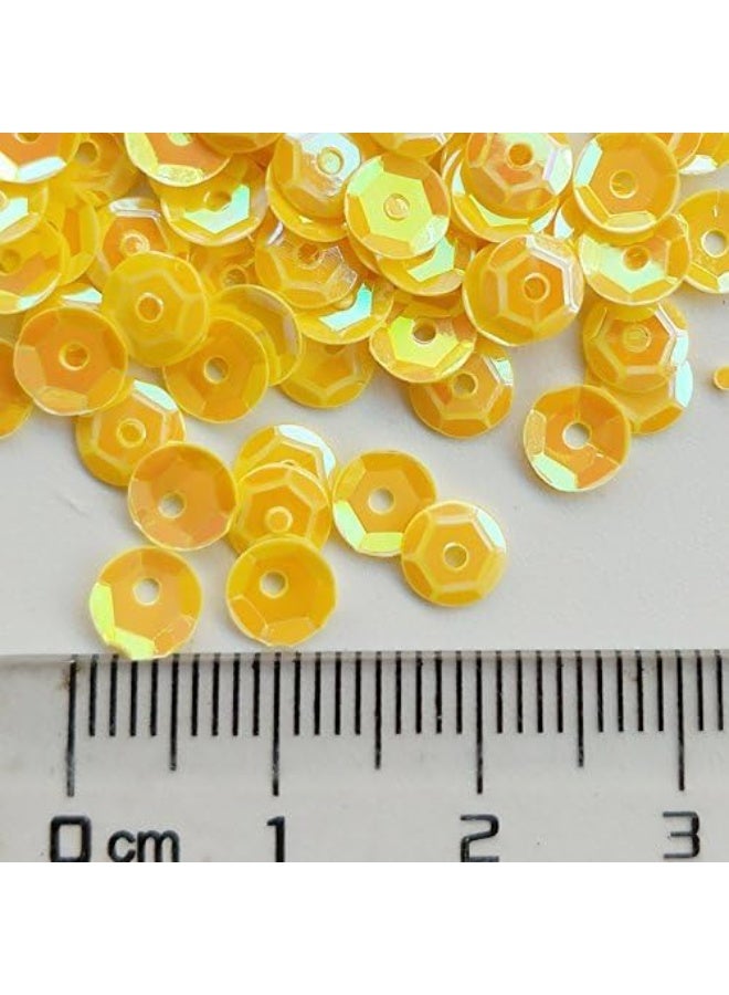 Chenkou Craft 1 Box 15000pcs 5mm Rainbow AB Cup Sequin Flake for Wedding Christmas Clothes Jewelry 15 Colors Sequins (Cup Sequins 15colors with Box) - Image 3