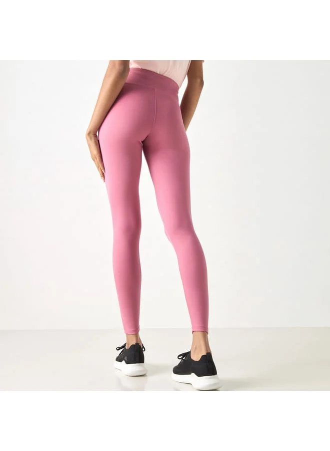 Kappa Kappa Logo Print Leggings with Elasticated Waistband