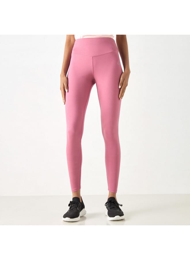 Kappa Kappa Logo Print Leggings with Elasticated Waistband  - Image 1