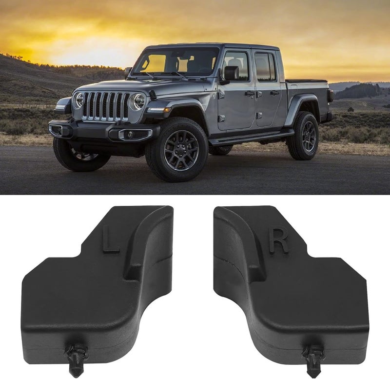 Vanshly Tailgate Gate Rubbe‎r Compatible with 2015-2020 Ford F150 F-150/5.5 Foot Box Replace, FL3Z 99439A00-B FL3Z 99439A00-Ar Bumper Bushing LH Driver RH Passenger - Image 2