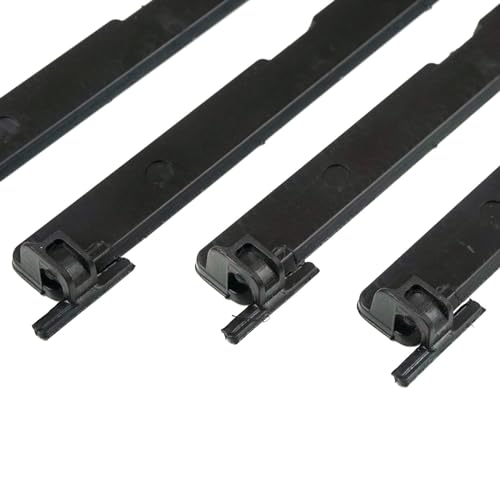 Bross غطاء تريم لرف السقف 4 قطع 51137274739 متوافق مع بي إم دبليو 5 F10 F11 135 * 13 مم - Image 4