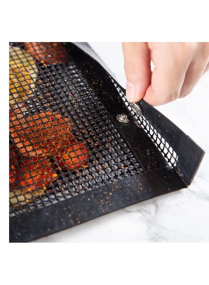 AMM Reusable Non-stick BBQ Grill Mesh Bag Barbecue Baking Isolation Pad Outdoor Picnic Camping BBQ Kitchen Tools - Image 2