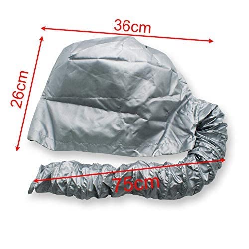 Winvin Hair Dryer Attachment, Portable Soft Bonnet Hood - Adjustable Hooded Dryer, Hair Salon Heat Cap for Drying, Styling, Curling and Deep Conditioning, Relax, Speeds Up Drying Time at Home - Image 4
