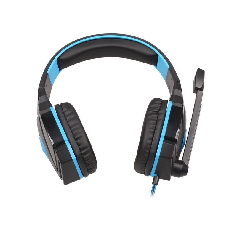 Cosmic Byte Over the Ear Headsets with Mic & LED - G4000 Edition (Blue) - Image 1