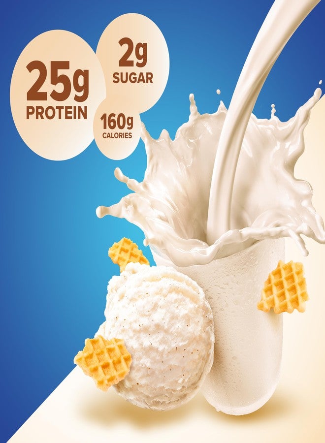 Pure Protein Powder, Whey, High Protein, Low Sugar, Gluten Free, Vanilla Cream, 1 lb - Image 2