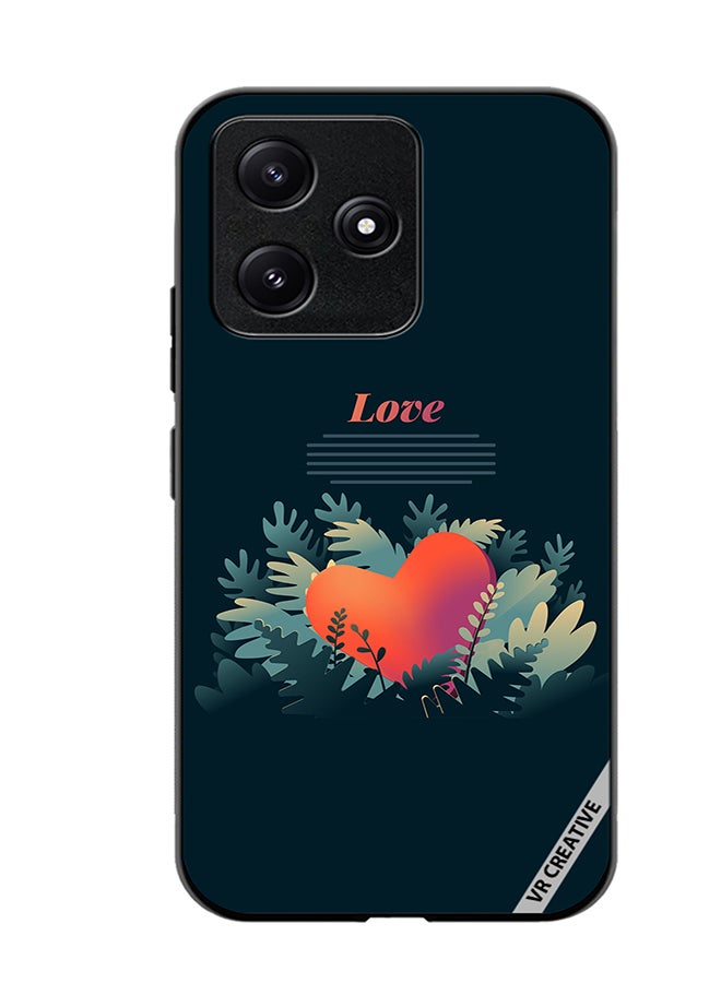 VR CREATIVE Protective Case Cover For Xiaomi Poco M6 Pro 5G Love Design Multicolour - Image 1