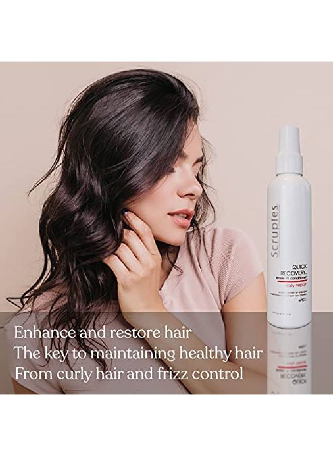 Scruples - Quick Recovery Leavein Conditioner Spray Detangles Conditions & Hydrates Hair Safe For Color Treated Hair Intense Repair Smooth Formula For Men & Women - Image 1