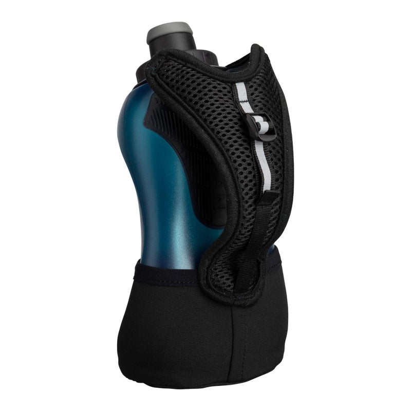 NATHAN Nathan Running Handheld Water Bottle Adjustable No-Grip. Quick Squeeze Lite Hand Strap. 12oz / 18oz / Insulated. Reflective Hydration Water Bottle.  - Image 2