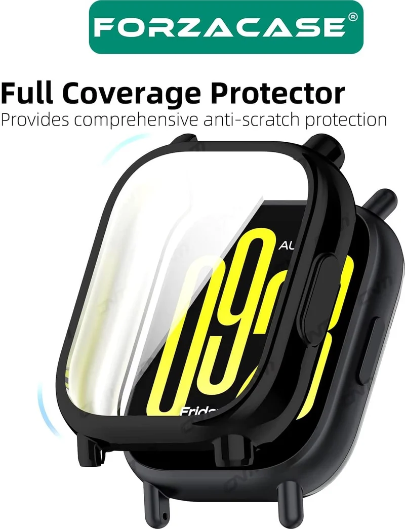 Forzacase Compatible with Xiaomi Redmi Watch 5 Active Front Cover Screen Protection Silicone Case - FC010