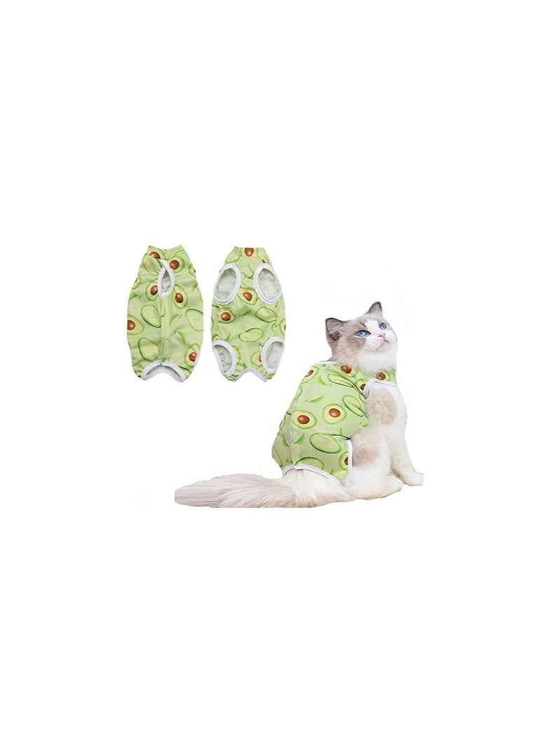 A.M Cat weaning Sterilization Clothing, Four Seasons pet Clothes After Surgery, Anti-Licking Vest Nursing Gown - Image 1