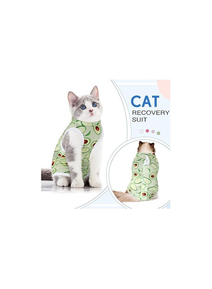 A.M Cat weaning Sterilization Clothing, Four Seasons pet Clothes After Surgery, Anti-Licking Vest Nursing Gown - Image 2