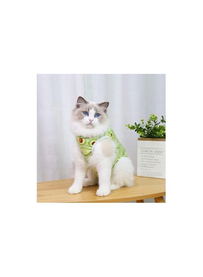 A.M Cat weaning Sterilization Clothing, Four Seasons pet Clothes After Surgery, Anti-Licking Vest Nursing Gown - Image 3