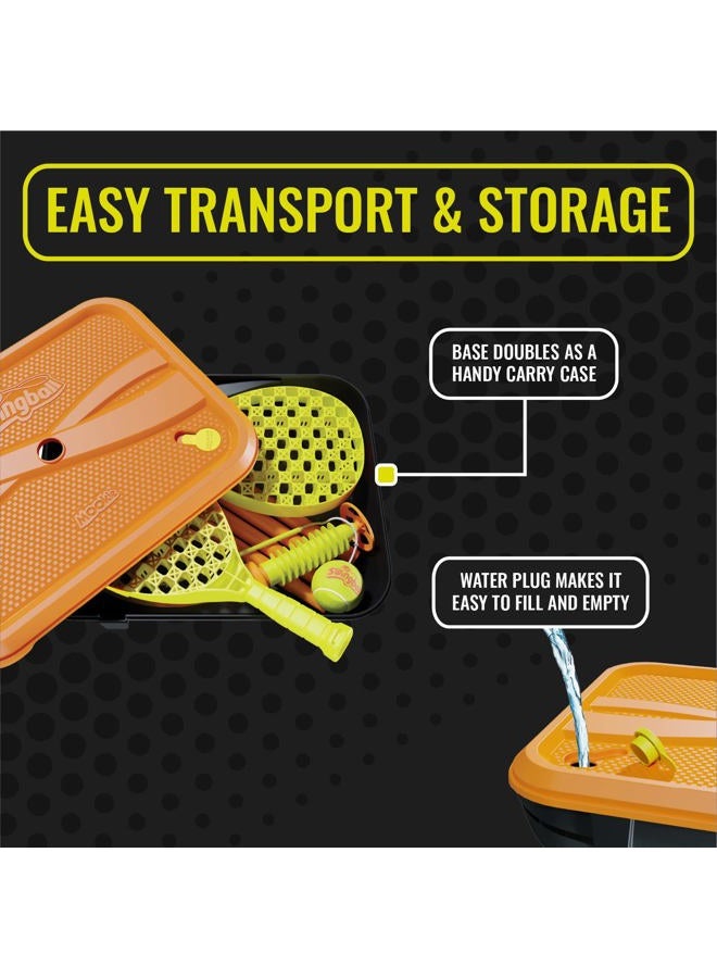 Swingball Tournament - Tether Tennis Game with up to 4 Feet Adjustable Height Pole, Foam Ball, Indoor & Outdoor All Surface Base, Carrying Case, Ages 4+ - Image 3