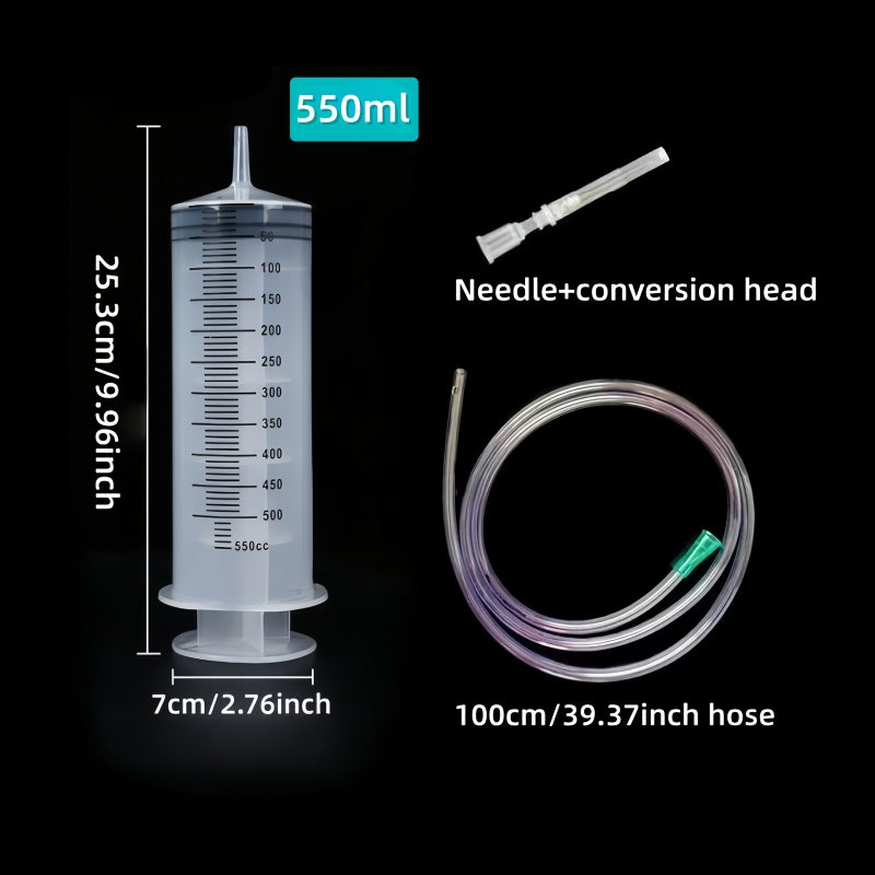 4 Part 300ml Liquid Suction Pump Set For Engine Oil Gasoline And Transmission Fluid Auto Maintenance - Image 3
