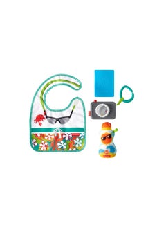 Fisher-Price Fisher-Price Gift Set, 4 travel-themed baby toys for takealong play, Fisher-Price Tiny Tourist  - Image 2