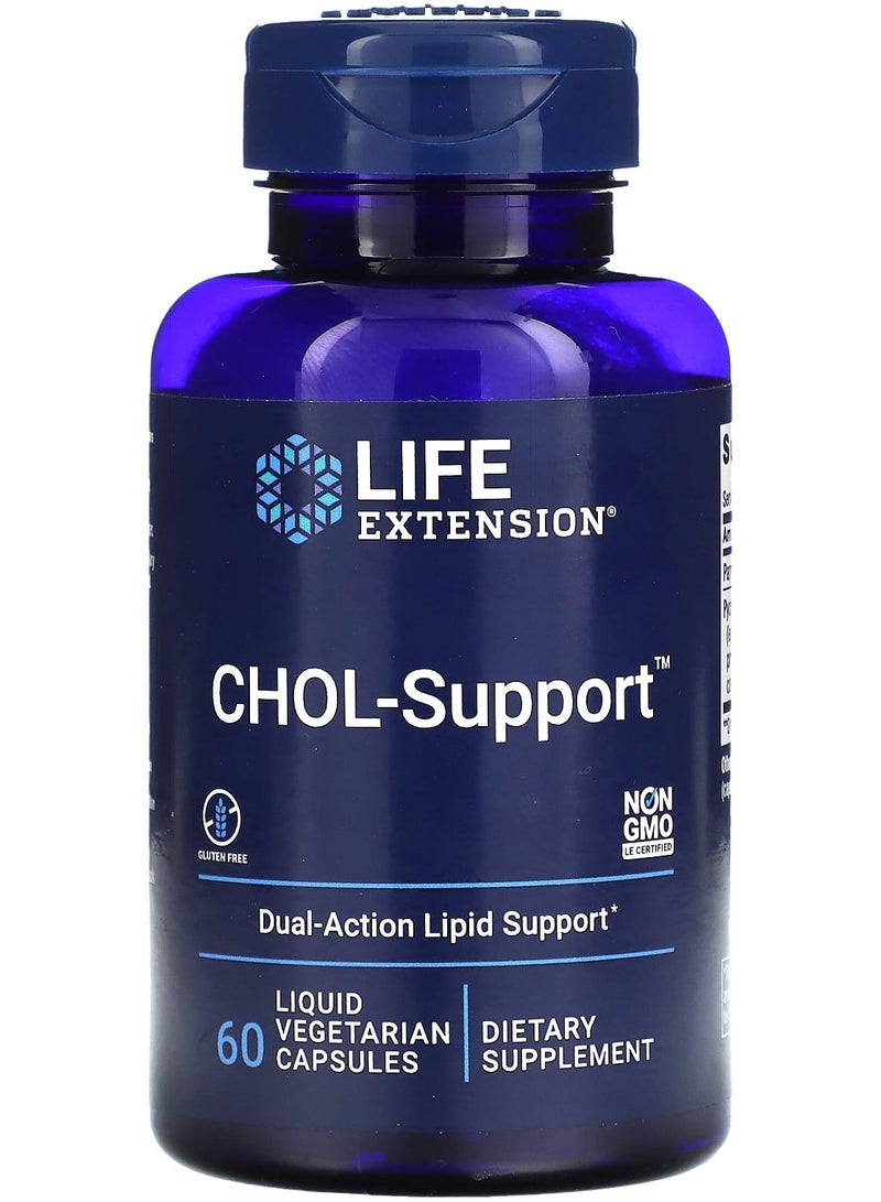 CHOL-Support, 60 Liquid Vegetarian Capsules