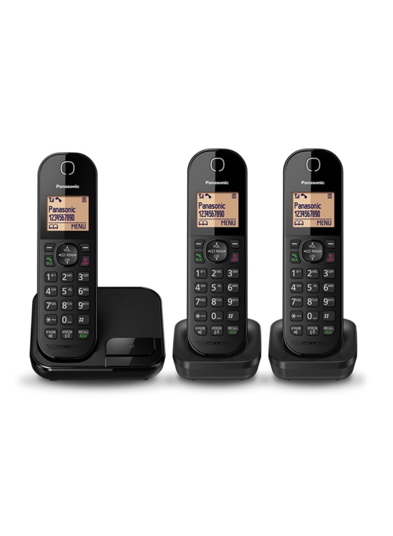 Panasonic Digital Cordless Phone with Nuisance Call Blocker Trio KX-TGC413 - Image 1