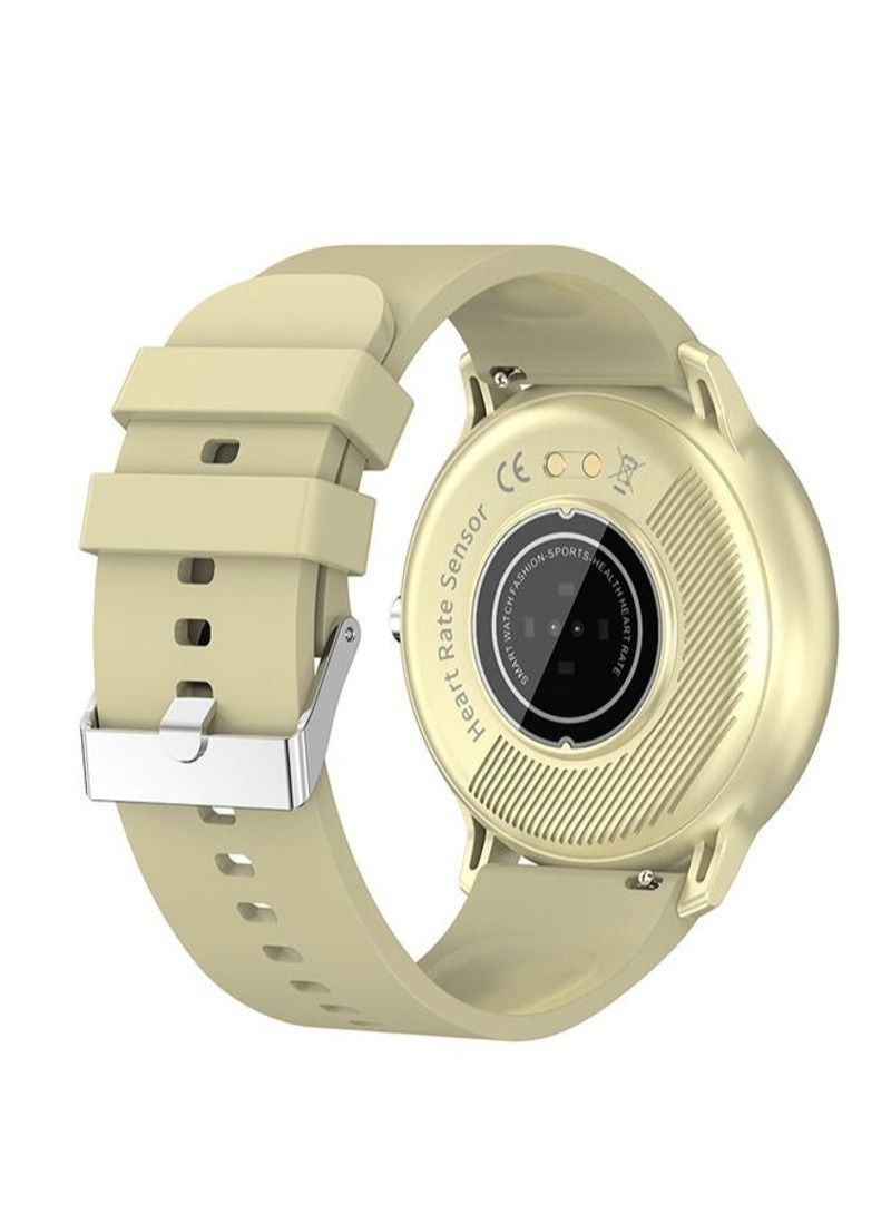 NIBEMINENT IP67 Waterproof Smartwatch Fitness Tracker Yellow - Image 4